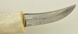 “Buffalo Skinner" Crooked Knife Antler Handle - 6 of 6