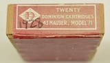 Dominion Cartridge Co Sealed Factory Reference Box 1928 - 3 of 6