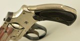 S&W Safety Hammerless Revolver 32 Nickel - 8 of 13