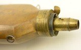 Antique Battie Brass Flask - 2 of 7