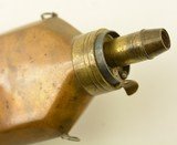Antique Battie Brass Flask - 4 of 7