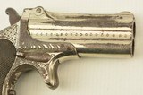 Engraved Belgian Copy of a Remington-Elliot O/U Derringer - 3 of 11