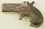 Engraved Belgian Copy of a Remington-Elliot O/U Derringer - 4 of 11