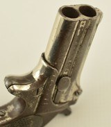 Engraved Belgian Copy of a Remington-Elliot O/U Derringer - 9 of 11