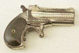 Engraved Belgian Copy of a Remington-Elliot O/U Derringer - 1 of 11
