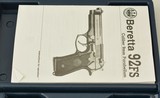 Beretta 92FS Pistol 9mm Mint in Box 4 Magazines - 13 of 14
