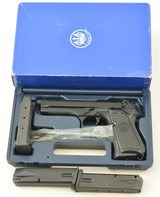 Beretta 92FS Pistol 9mm Mint in Box 4 Magazines - 1 of 14