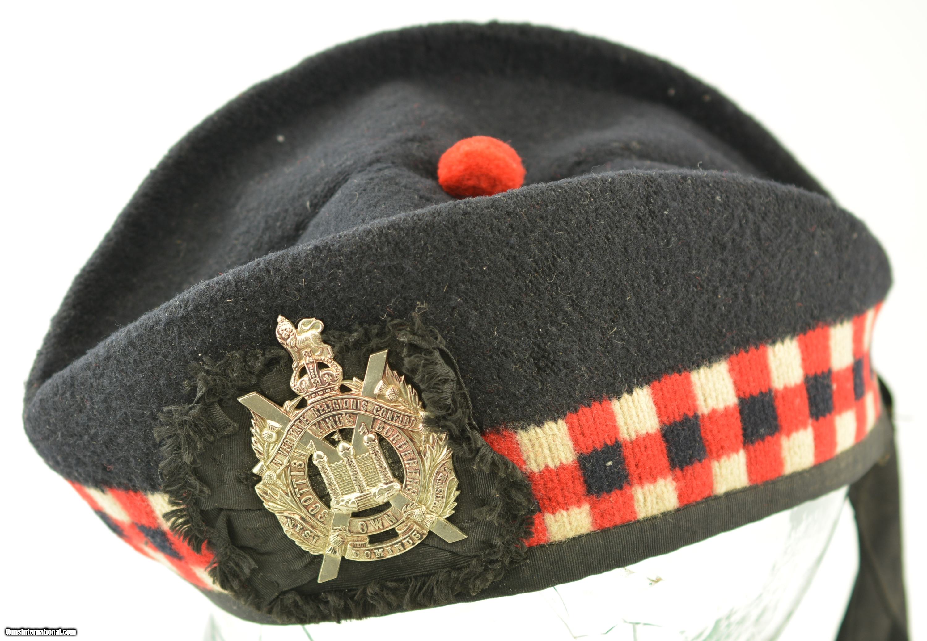 King's Own Scottish Borderers Glengarry Cap & Badge