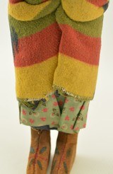 Vintage 1930's Skookum Native American Doll Mother and Child 10 3/4