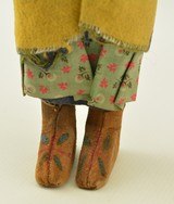 Vintage 1930's Skookum Native American Doll Mother and Child 10 3/4