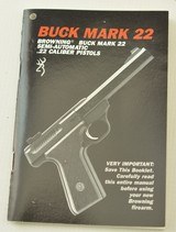 Browning Buck Mark Plus 22lr 5 1/2