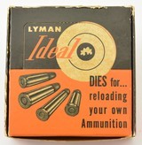 Vintage Lyman Die Set In Collector Grade Condition - 1 of 4