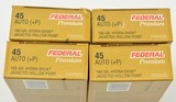 Federal Premium 45 Auto +P 185 Gr Hydra-Shok JHP 200 Rds - 2 of 2