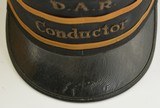 Railway conductors hat in box 1940s - 3 of 12