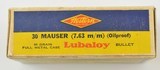 Western 30 Mauser Lubaloy Full Box Ammo - 2 of 7