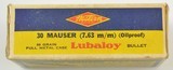 Western 30 Mauser Lubaloy Full Box Ammo - 4 of 7