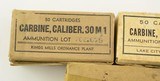 3 Boxes of US M1 Carbine Ammo - 2 of 5