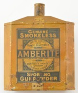 Vintage Curtiss and Harvey English Amberite Powder Tin - 1 of 6