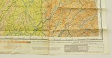 WWII USAAF Silk Map Burma Hump No. 133 China India - 11 of 11