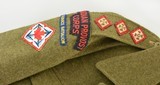 Post WW2 Canadian Army battledress jacket Canadian Provost Size 44 - 2 of 9