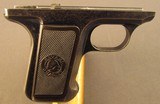 Savage Model 1907 Pistol Frame and Grips - 1 of 9