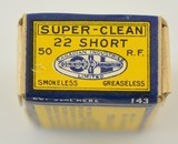 Early 1930's CIL Super-Clean Greaseless 22 Short Ammo - 5 of 6
