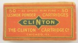 Clinton Lesmok 22 Short Rimfire Ammo - 1 of 6