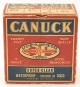 WW2 Era Canuck Shotshell Box 1941 - 1 of 8