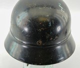 WW2 German Helmet Beaded M1935 Civil Model - 5 of 9