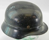 WW2 German Helmet Beaded M1935 Civil Model - 2 of 9