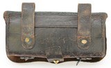 1860 Civil War Carbine Cartridge Box - 2 of 10