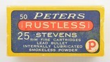 Peters Ammo 25 Stevens Rimfire 50 Rnds - 1 of 7