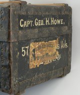 Trunk Belonging to Capt George Howe 57th MA. Inf. (KIA at Petersburg) - 4 of 15
