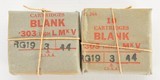 2 packs of WW2 Blank Cartridges 303 British - 1 of 3