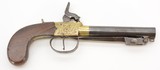 British Percussion Pistol with Spring Loaded Bayonet by Southall - 1 of 15