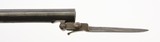 British Percussion Pistol with Spring Loaded Bayonet by Southall - 15 of 15