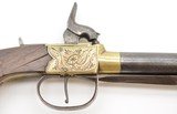 British Percussion Pistol with Spring Loaded Bayonet by Southall - 3 of 15