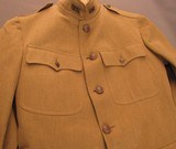 WWI Wool Tunic With US Collar Pins - 3 of 7