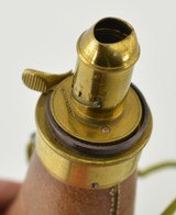 American Flask and Cap Co. Leather covered Flask - 4 of 11