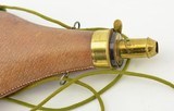 American Flask and Cap Co. Leather covered Flask - 3 of 11