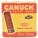 Canuck 1947 Shotshell Box - 1 of 8