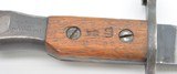 Ross Rifle MK I Bayonet & Scabbard US Surcharged - 2 of 14
