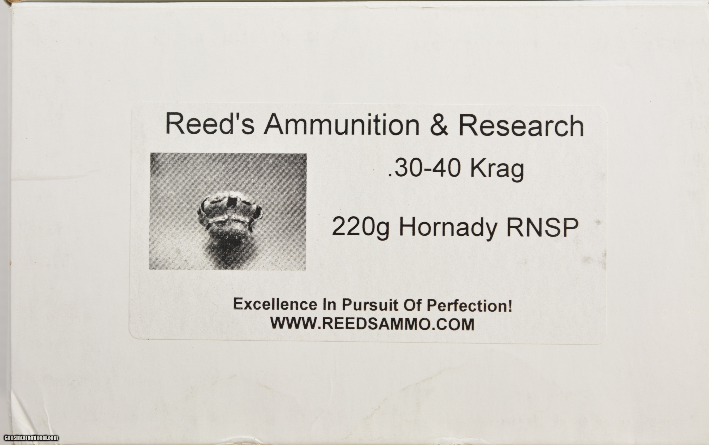 Reed's Ammunition 3040 Krag Ammo 40 Rnds