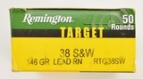 100 Rounds. 38 S&W Target Cartridge - 2 of 3