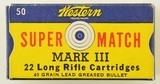 Western Super Match Mark III Side Code Box - 1 of 7