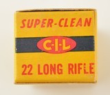 CIL Super Clean 22 LR 1957 Box - 3 of 7