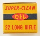 CIL Super Clean 22 LR 1957 Box - 5 of 7