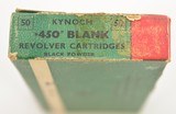 Kynoch .450 Blank Revolver Cartridges Black Powder Ammunition - 3 of 6