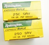 New Remington 250 Savage Cartridge 40 Rounds - 2 of 3