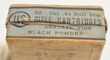 Rare Full Box 44 Bull Dog US Cartridge Lowell, Mass Ammo - 5 of 7